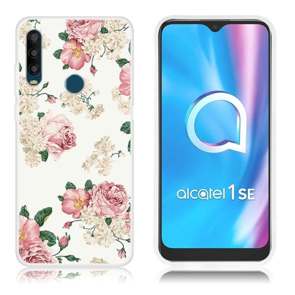 Deco Alcatel 1SE (2020) skal - Blomma Rosa