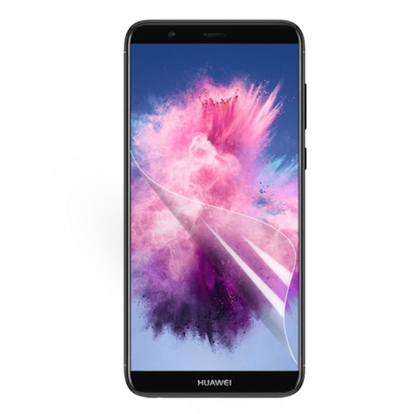 Huawei P Smart Plus kristalli kirkas silikooni muovinen LCD näyttö suojakalvo - Transparentti Transparent