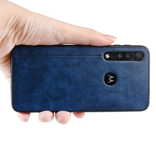 Admiral Motorola Moto G8 Plus deksel - Blå Blue