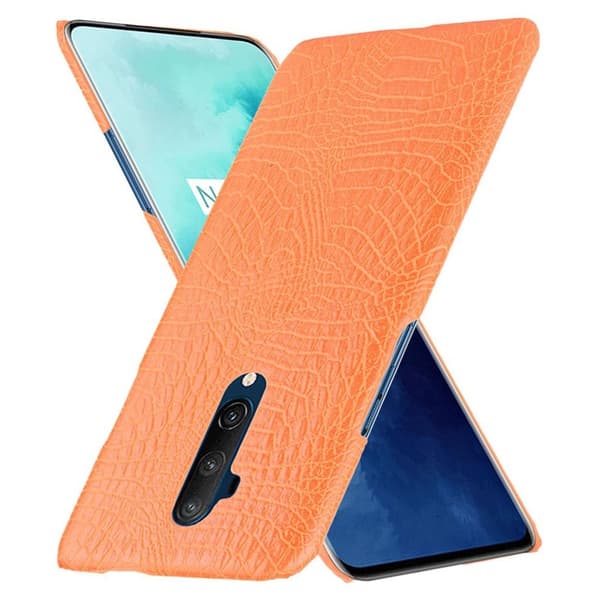 Croco cover - OnePlus 7T Pro – Orange Orange