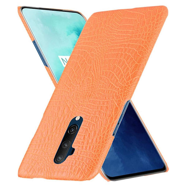 Croco OnePlus 7T Pro kuoret - Oranssi Orange