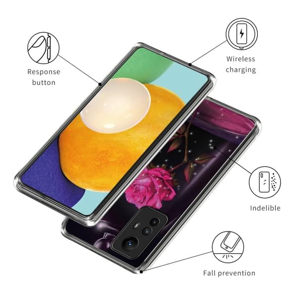 Deco Xiaomi Redmi Note 12S skal - Ros Rosa