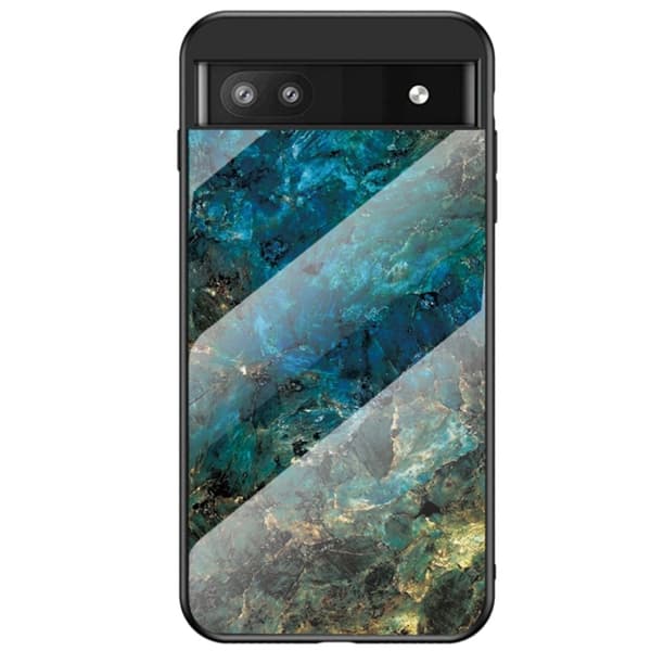 Fantasy Marmor Google Pixel 6a skal - Smaragd Marmor multifärg