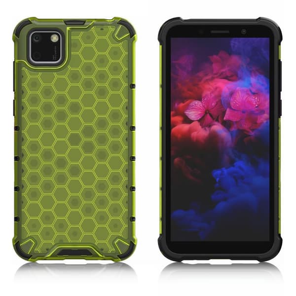 Bofink Honeycomb Huawei Y5p Cover - Grøn Green