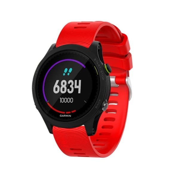Garmin Forerunner 245 enkel silikone urrem - Rød Red