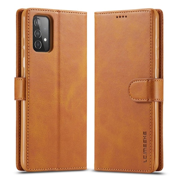 LC.Imeeke läder Samsung Galaxy A82 5G fodral - Brun Brun