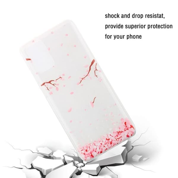 Deco Samsung Galaxy S20 Plus deksel - Falling Petals Pink