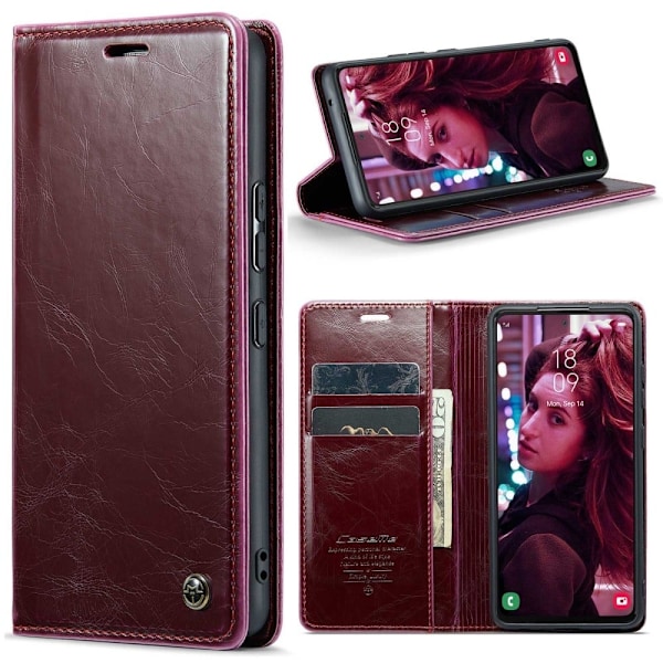 CaseMe Samsung Galaxy A53 5G Smooth Suojakotelo - Punainen Red