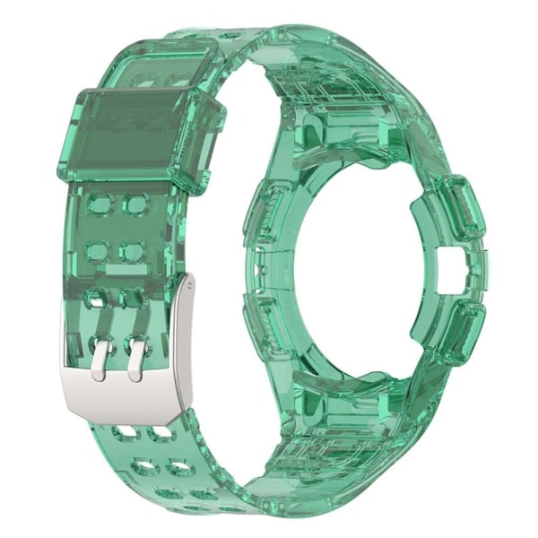 Samsung Galaxy Watch 5 / 4 (44mm) watch strap with cover - Trans Green