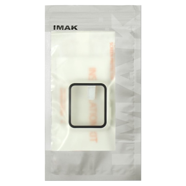 IMAK Apple Watch SE 2022 (44mm) cover with tempered glass - White Vit
