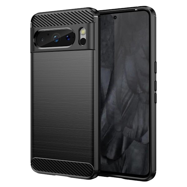 Carbon Flex Suojakotelo Google Pixel 8 Pro - Musta Black