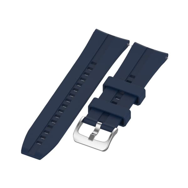 Huawei Watch GT klockarmband i silikon - Mörkblå Blå
