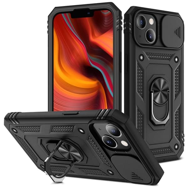 Bofink Combat iPhone 13 skal - Svart Svart