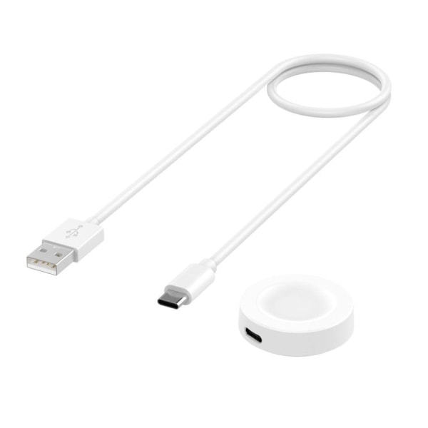 Splittable magnetic charging cable for Huawei Watch - White White