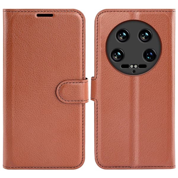 Classic Xiaomi 14 Ultra flip etui - Brun Brown