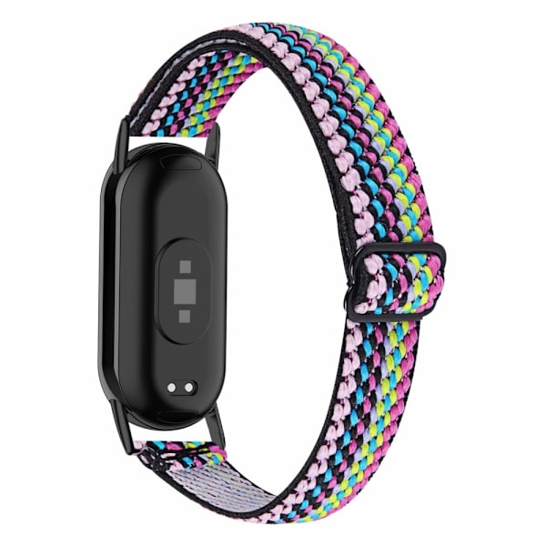 Xiaomi Smart Band 8 elastisk nylonrem - Farverig Multicolor