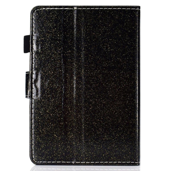 Amazon Kindle (2019) glittery powder leather case - Black Svart