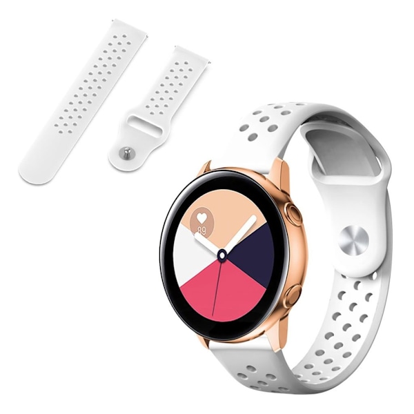 Garmin Vivomove / Luxe / Style / 3 / Venu silikoninen ranneke - Valkoinen White