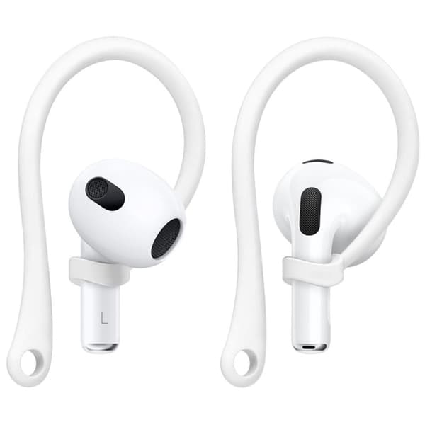 IMAK AirPods 3 krokformad hållare för hörlurar Vit