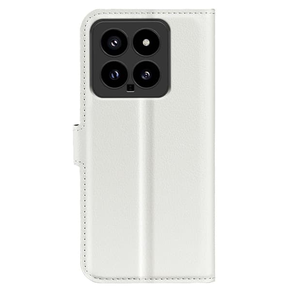 Classic Xiaomi 14 flipfodral - Vit Vit