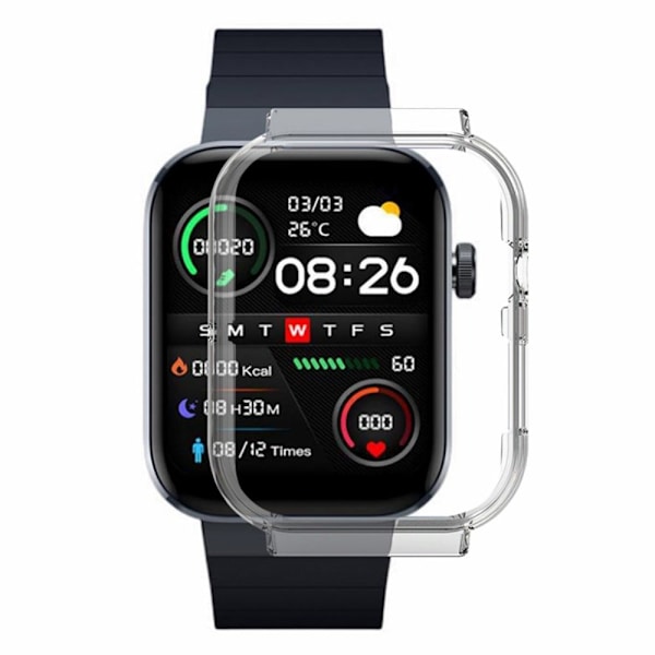 Mibro Watch T1 Case Halvförpackad skyddsram för klockor - Transparent Transparent