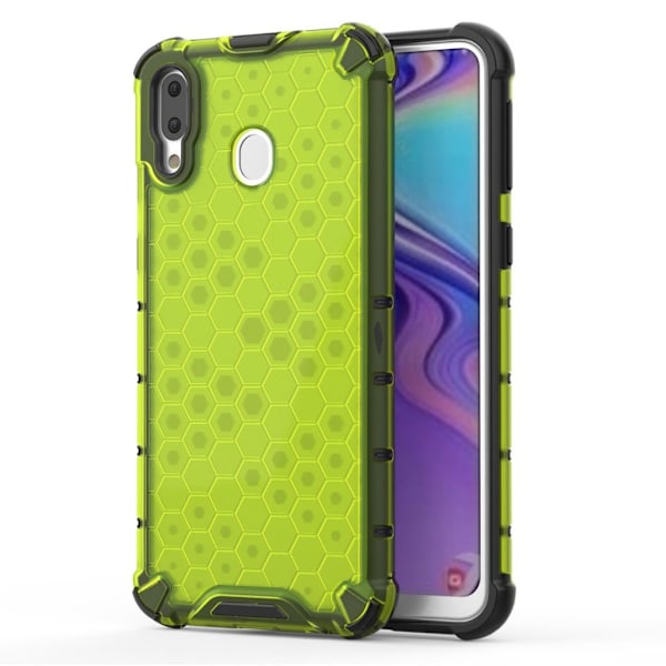 Bofink Honeycomb Samsung Galaxy M20 skal - Grön Grön