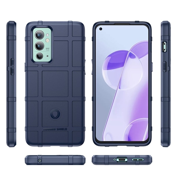 Rugged Shield Suojakotelo OnePlus 9RT 5G - Sininen Blue