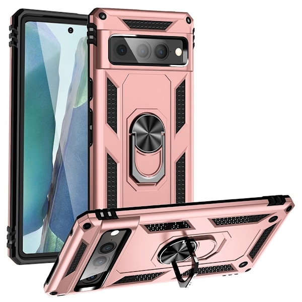 Bofink Combat Google Pixel 7 Pro deksel - Rose Gull Pink