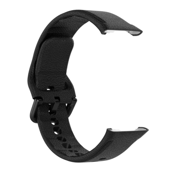 Oppo Watch Free silicone watch strap - Black Svart