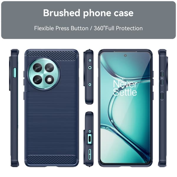 Carbon Flex Etui OnePlus Ace 2 Pro 5g - Blå Blue