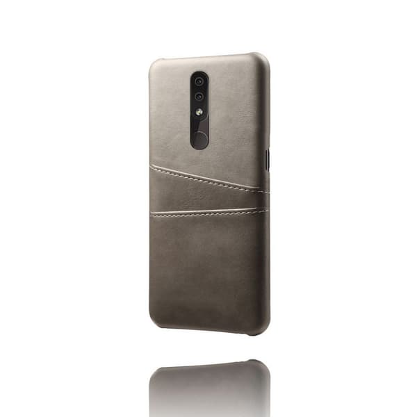 Dual Card Nokia 4,2 case - Grå Silver grey