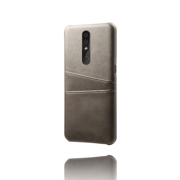 Dual Card Nokia 4.2 cover - Grå Silver grey