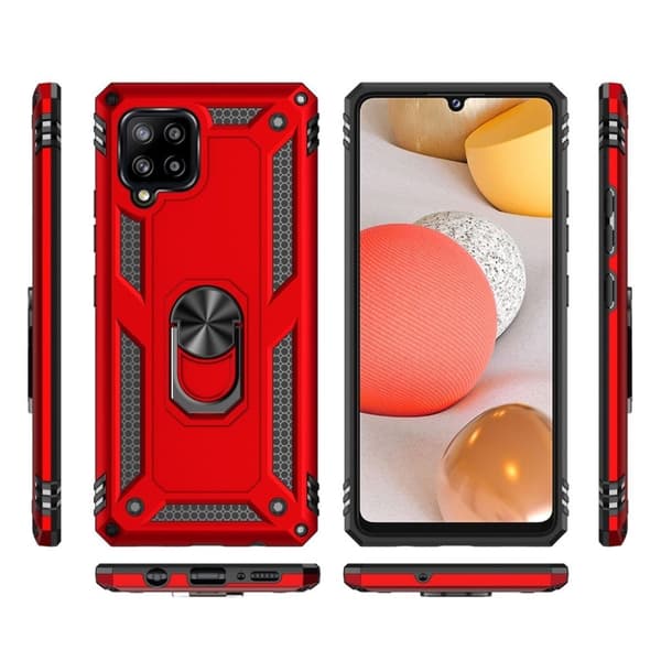 Bofink Combat Samsung Galaxy A42 5G Etui - Rød Red