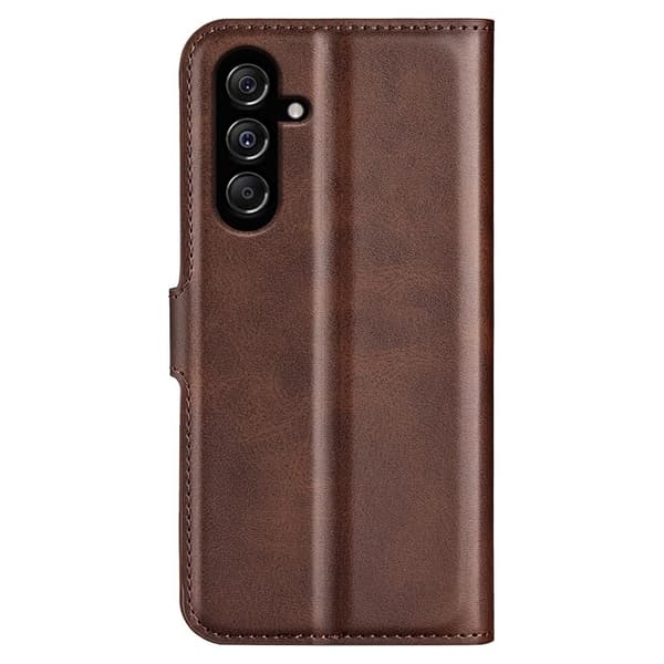 Lompakko Nahkakotelo For Samsung Galaxy M34 - Ruskea Brown