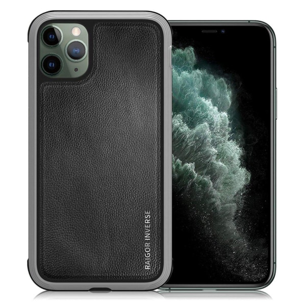 Raigor Inverse LUXURIOUS-suojus iPhone 11 Pro Maxille - Musta Black