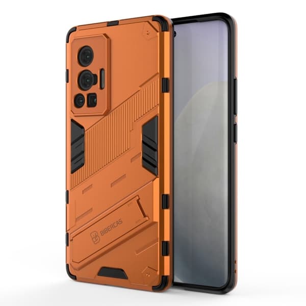 Støtsikkert hybriddeksel for Vivo X70 Pro - Oransje Orange