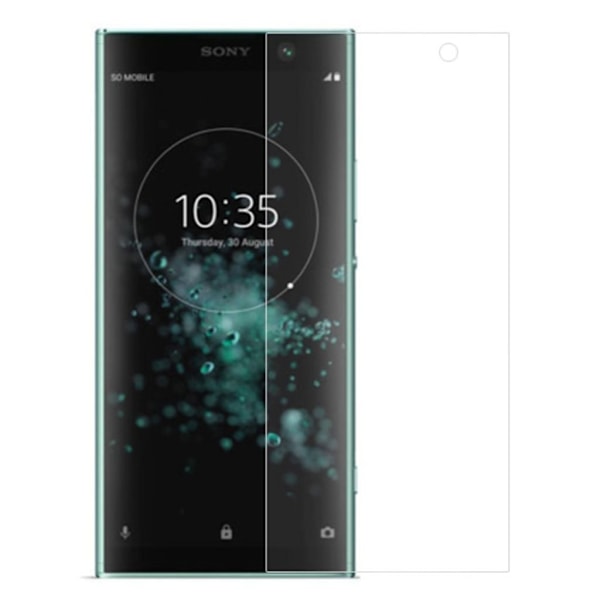 Sony Xperia XA2 Plus Karkaistu Lasi Arc Edge Näyttö Suojakalvo - Transparentti 0.3mm Transparent
