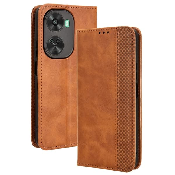 Bofink Vintage Huawei Nova 11 SE lærveske - Brun Brown