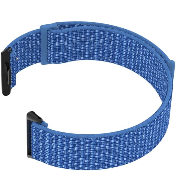 Huawei Watch Fit 3 Watch Strap Magic Tape Nylon Wrist band - Midnight Blue Blå
