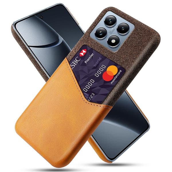 Bofink Xiaomi 14T Pro kortdeksel - Oransje Orange