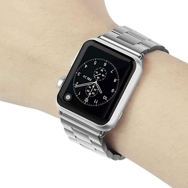 Apple Watch (45mm) kaareva reuna karkaistua lasia näytönsuojus Transparent