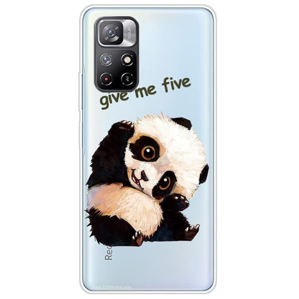 Deco Xiaomi Redmi Note 11T 5G / Xiaomi Redmi Note 11S 5G skal - Panda Svart