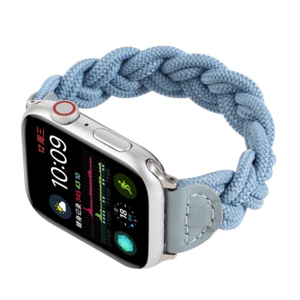 Apple Watch Series 6 / 5 40mm kudottu kellonauha - Taivaansininen Blue