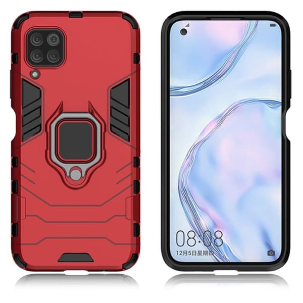 Ring Guard cover - Huawei P40 Lite / Nova 6 SE - Rød Red