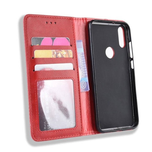 Bofink Vintage läder Xiaomi Redmi Note 7 / Xiaomi Redmi Note 7S / Xiaomi Redmi Note 7 Pro fodral - Röd Röd