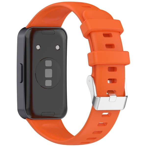 Silikone urrem Huawei Band 9 NFC / 9 / 8 NFC / 8 Justerbar håndledsrem - Orange Orange