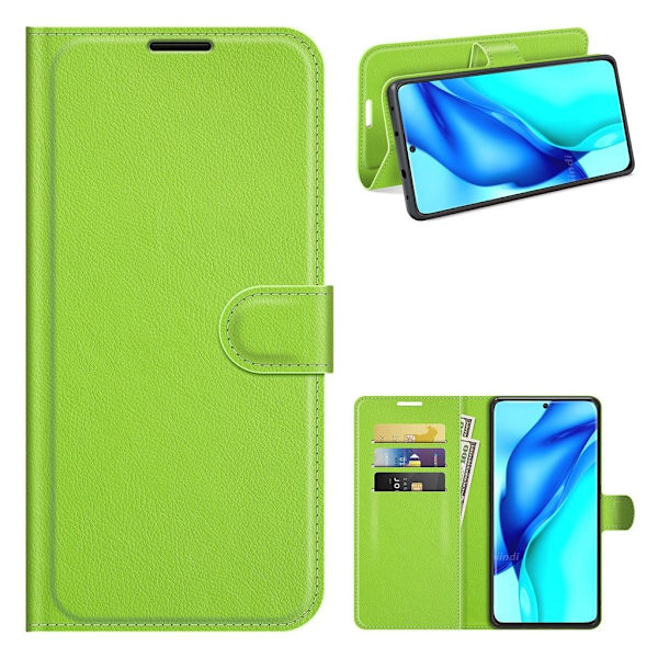 Classic Huawei P50 Pro Flippetui - Grønn Green