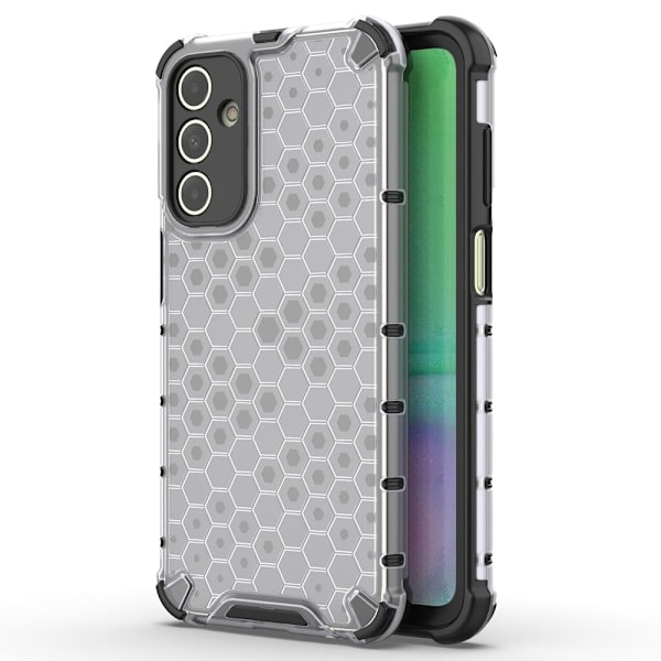 Bofink Honeycomb Samsung Galaxy A15 deksel - Sølv/Grå Silver grey