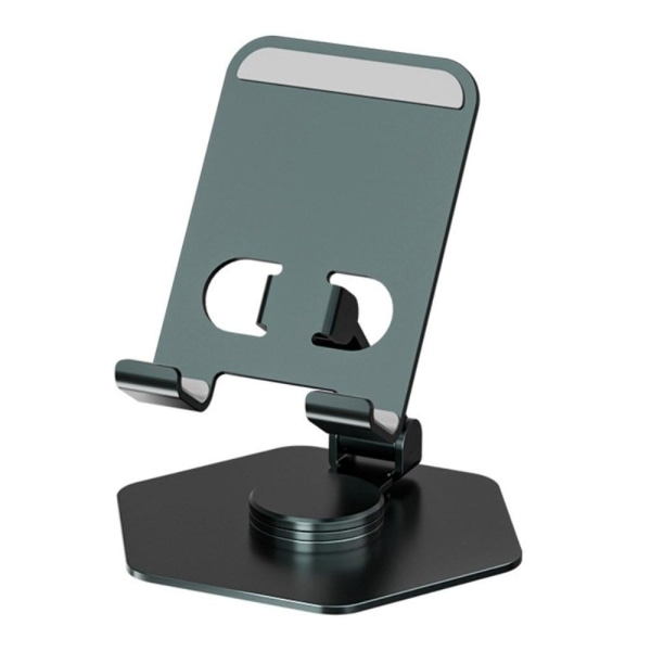 Universal rotatable desktop phone and tablet stand - Blackish Gr Green
