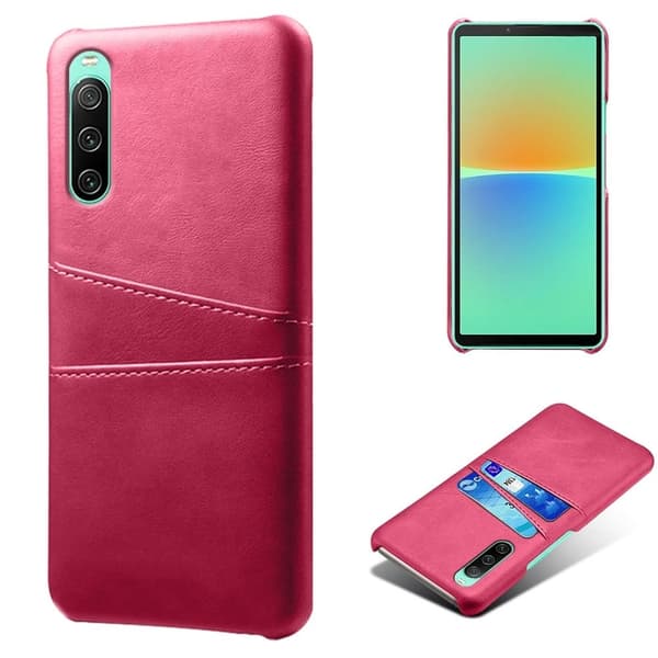 Dual Card Sony Xperia 10 IV deksel - Rose Pink